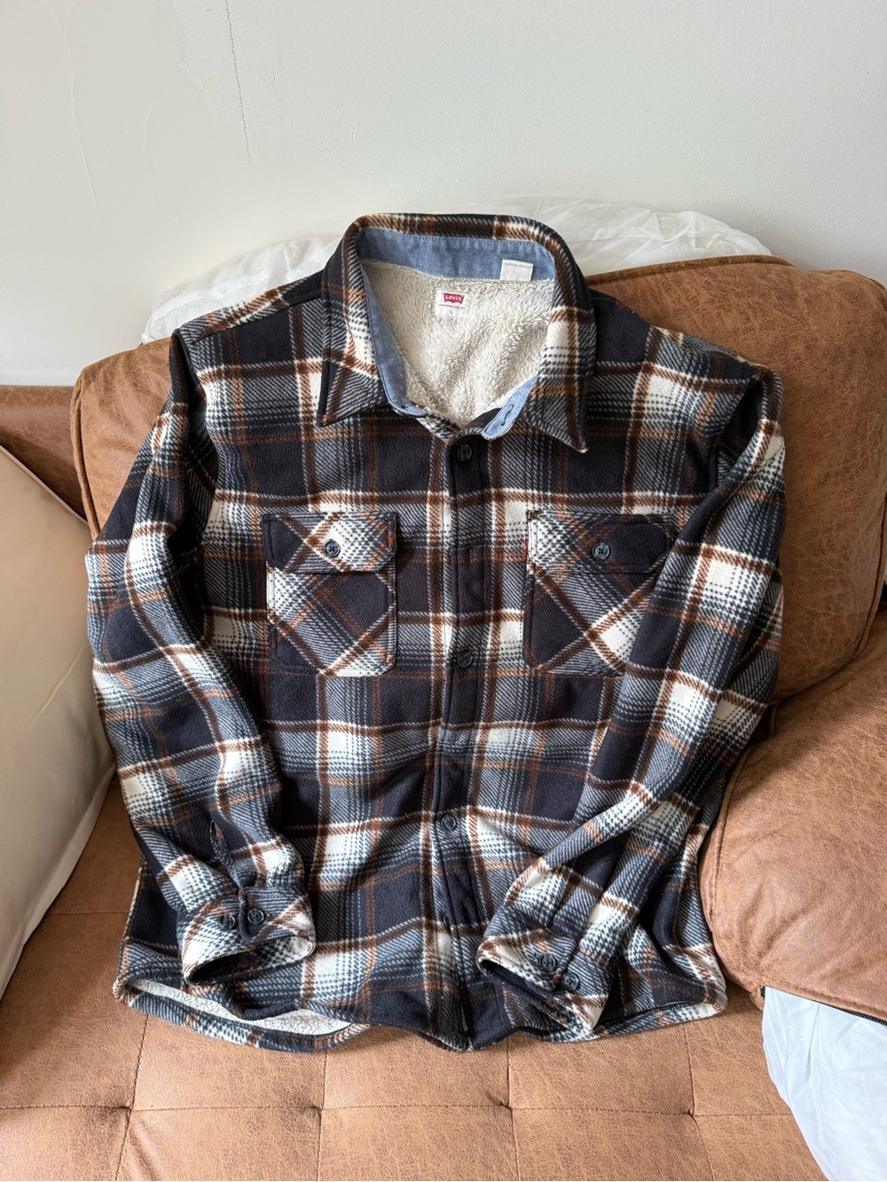 Levi’s Sherpa Lined Flannel